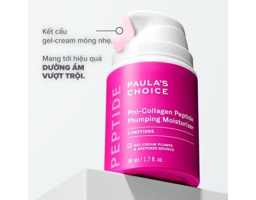 Kem Dưỡng Ẩm Căng Mọng Và Giảm Nếp Nhăn Pro-Collagen Peptide 50ml Paula's Choice ảnh 3