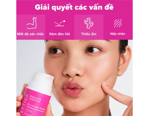 Kem Dưỡng Ẩm Căng Mọng Và Giảm Nếp Nhăn Pro-Collagen Peptide 50ml Paula's Choice ảnh 4