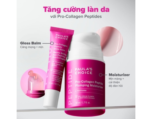 Kem Dưỡng Ẩm Căng Mọng Và Giảm Nếp Nhăn Pro-Collagen Peptide 50ml Paula's Choice ảnh 7