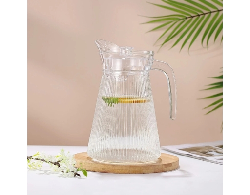 Bộ Bình Ly Thủy Tinh Sọc 5 Món Deli ảnh 4