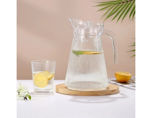 Bộ Bình Ly Thủy Tinh Sọc 5 Món Deli ảnh 5