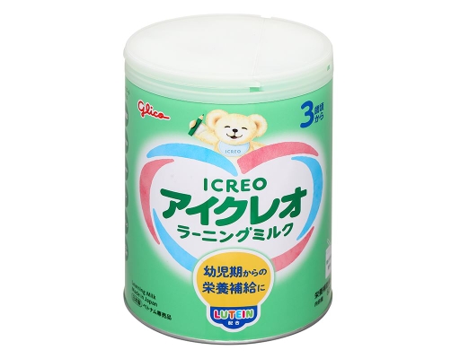 Thực Phẩm Bổ Sung Icreo Learning Milk Cho Trẻ Từ 3 Tuổi 820g Glico ảnh 3