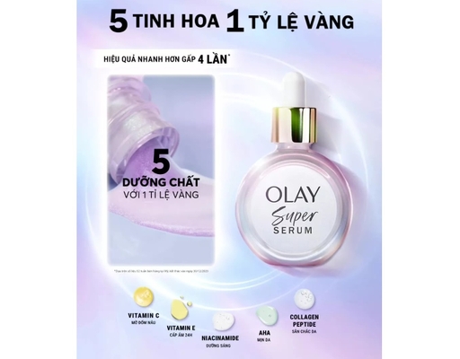 Super Serum 5 Trong 1 Giúp Đàn Hồi Và Sáng Da 30ml OLAY ảnh 4