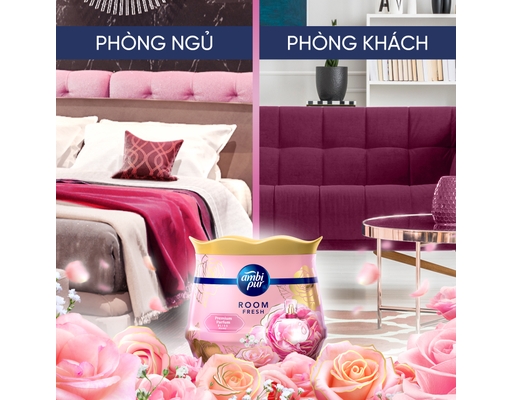 Sáp Thơm Hương Nước Hoa Hạnh Phúc 180g Ambi Pur ảnh 5