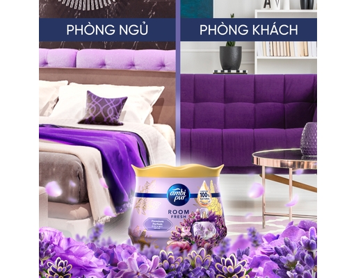 Sáp Thơm Hương Nước Hoa Mộng Mơ 180g Ambi Pur ảnh 4