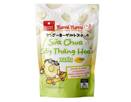Sữa Chua Sấy Thăng Hoa Yumi Yumi Vị Xoài 36g Asuzac Foods ảnh 0