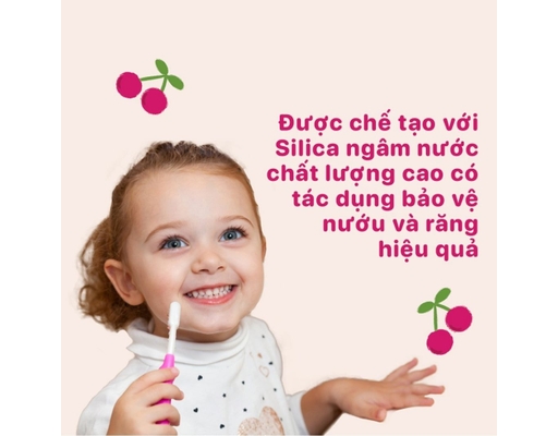 Kem Đánh Răng Hương Trái Cây Cho Trẻ Từ 0-3 Tuổi 50g BZU BZU ảnh 2