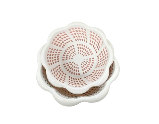 Bộ Thau Rổ Tai Bèo Size L Biohome ảnh 3