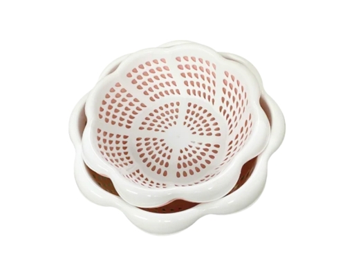 Bộ Thau Rổ Tai Bèo Size L Biohome ảnh 4