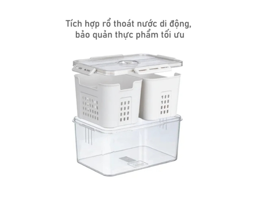 Hộp Thực Phẩm Cao Cấp 2 Ngăn Biohome ảnh 3