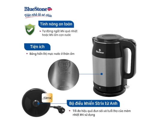 Bình Đun Siêu Tốc KTB-3468 1.7L BlueStone ảnh 3