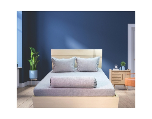 Bộ Drap Vải Lanh Poly 160x200cm MYM ảnh 0