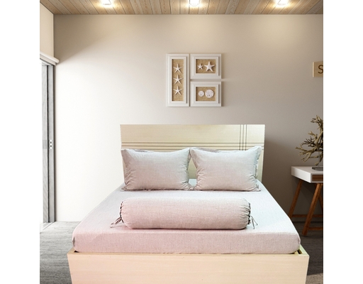 Bộ Drap Vải Lanh Poly 180x200cm MYM ảnh 0
