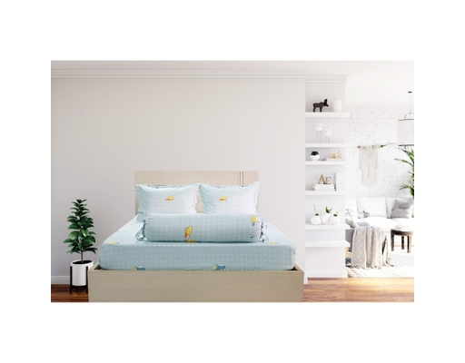 Bộ Drap Microfiber Nhung 160x200cm MYM ảnh 1