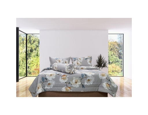 Bộ Drap Tencel 160x200cm Họa Tiết Hoa MYM ảnh 0