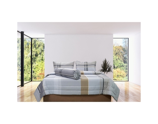 Bộ Drap Tencel 180x200cm Họa Tiết Sọc MYM ảnh 0