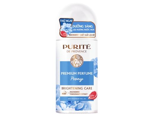 Lăn Khử Mùi Dưỡng Sáng Hương Hoa Mẫu Đơn 50ml Purite ảnh 3