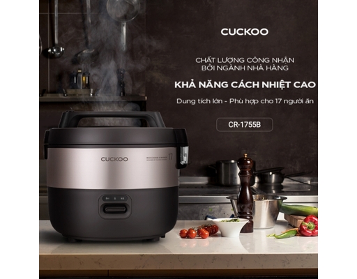 Nồi Cơm Điện CR-1755/KBBKCRVN Dung Tích 3.06L Cuckoo ảnh 7