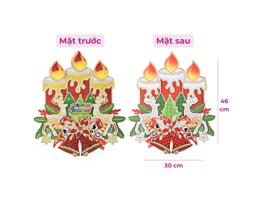 Giấy Dán Trang Trí GD-005-006 28-40cm (1 Cái) Tân Hồng Vận ảnh 13