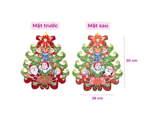 Giấy Dán Trang Trí GD-005-006 28-40cm (1 Cái) Tân Hồng Vận ảnh 3