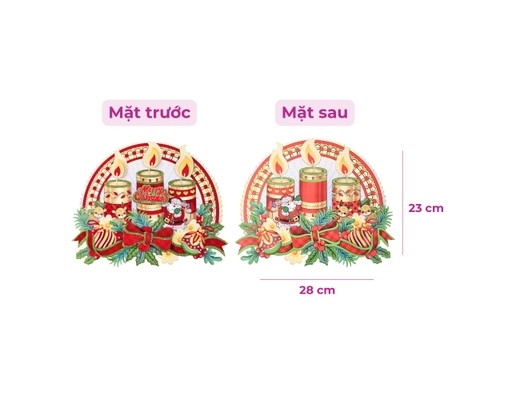 Giấy Dán Trang Trí GD-007 25-30cm (1 Cái) Tân Hồng Vận ảnh 9