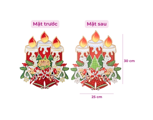 Giấy Dán Trang Trí GD-007 25-30cm (1 Cái) Tân Hồng Vận ảnh 11