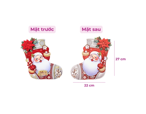Giấy Dán Trang Trí GD-007 25-30cm (1 Cái) Tân Hồng Vận ảnh 3
