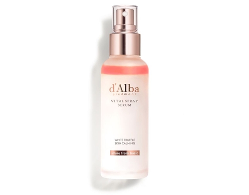 Serum Dạng Xịt Căng Bóng Da 8 Loại Dầu Hoa Đỏ White Truffle Vital Spray 100ml d'Alba ảnh 1
