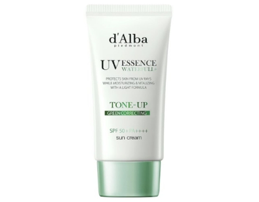 Kem Chống Nắng Tông Xanh Hiệu Chỉnh Sắc Da Clean Tea Tree Liposome Tone Up Green 50ml d'Alba ảnh 0