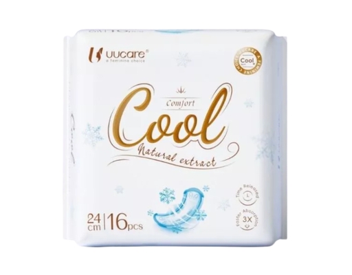 Băng Vệ Sinh Cool Tech Kháng Khuẩn 24cm 16 Miếng UUcare ảnh 0