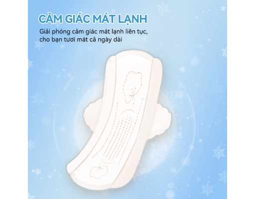 Băng Vệ Sinh Cool Tech Kháng Khuẩn 24cm 16 Miếng UUcare ảnh 3