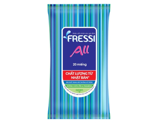 Khăn Ướt All Care 20 Tờ Fressi ảnh 0