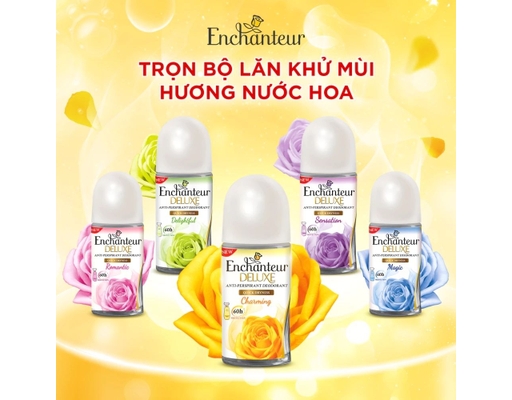 Lăn Khử Mùi Hương Nước Hoa Delightful 50ml Enchanteur ảnh 3