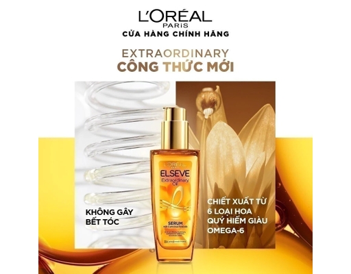 Dầu Dưỡng Tóc Tinh Dầu Hoa Tự Nhiên 100ml L'Oreal ảnh 2