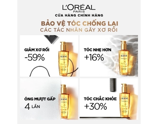Dầu Dưỡng Tóc Tinh Dầu Hoa Tự Nhiên 100ml L'Oreal ảnh 3