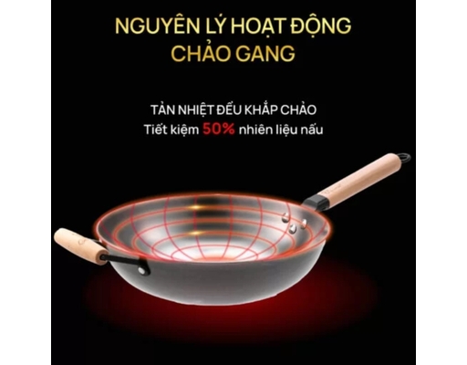 Chảo Gang 1 Tay Cầm Nitrigan 30cm La Gourmet ảnh 11