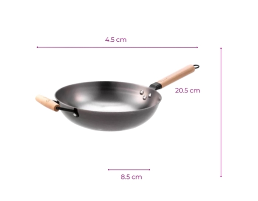 Chảo Gang 1 Tay Cầm Nitrigan 30cm La Gourmet ảnh 6