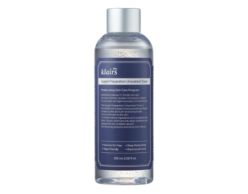 Nước Hoa Hồng Dưỡng Ẩm Không Mùi Supple Preparation Unscented Facial Toner 180ml Klairs ảnh 0