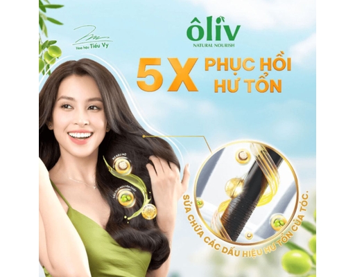 Dầu Xả Dưỡng Tóc Phục Hồi Hư Tổn 650ml Ôliv ảnh 8