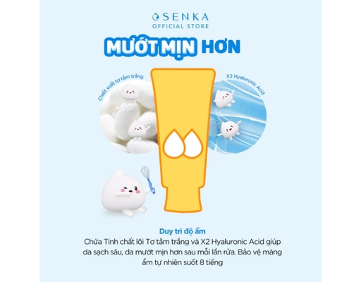 Hộp Quà Senka Tẩy Trang Dưỡng Sáng Senka ảnh 11