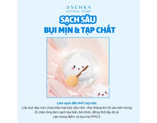 Hộp Quà Senka Tẩy Trang Dưỡng Sáng Senka ảnh 12