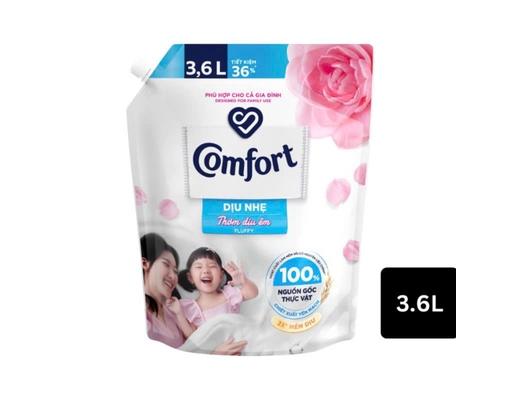 Nước Xả Vải Dịu Nhẹ Thơm Dịu Êm 3.6L Comfort ảnh 1