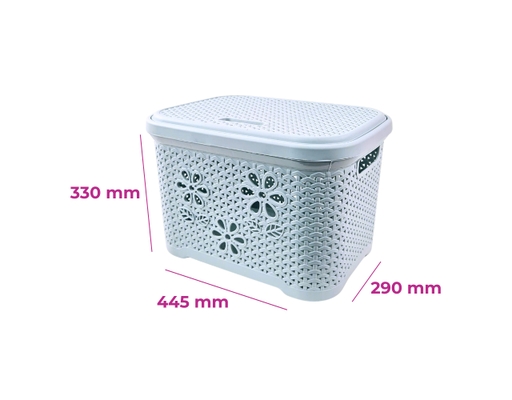Giỏ Nắp Hoa Mai Size M Biohome ảnh 6