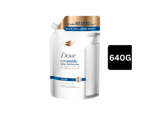 Dầu Gội Phục Hồi Hư Tổn 640g Dove ảnh 0