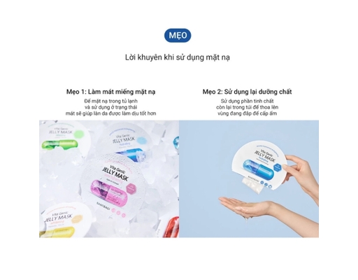 Mặt Nạ Vita Genic Jelly Mask Relaxing - Vitamin B 30g Banobagi ảnh 3