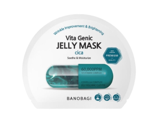 Mặt Nạ Vita Genic Jelly Mask Cica - Centella Complex  30g Banobagi ảnh 0