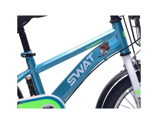 Xe Đạp Trẻ Em 16 Inch Swat Girl ZT16 Màu Xanh Ngọc Fornix ảnh 3