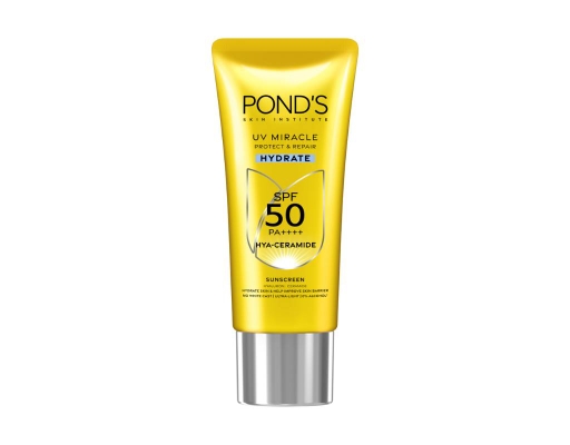 Kem Chống Nắng Cấp Ẩm UV Miracle Protect & Repair Sunscreen Hydrate SPF50+ PA++++ 50g POND'S ảnh 0
