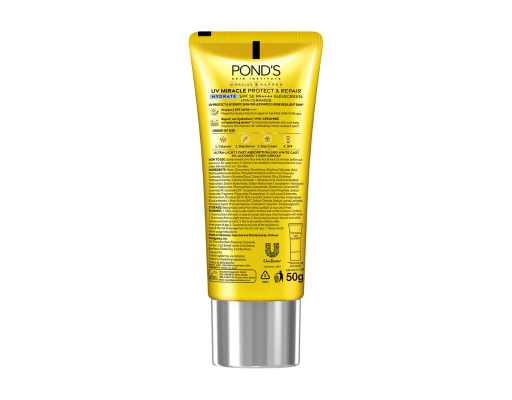Kem Chống Nắng Cấp Ẩm UV Miracle Protect & Repair Sunscreen Hydrate SPF50+ PA++++ 50g POND'S ảnh 1