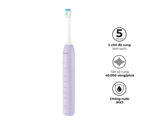 Bàn Chải Đánh Răng Điện B-26 Màu Tím Magic ảnh 1